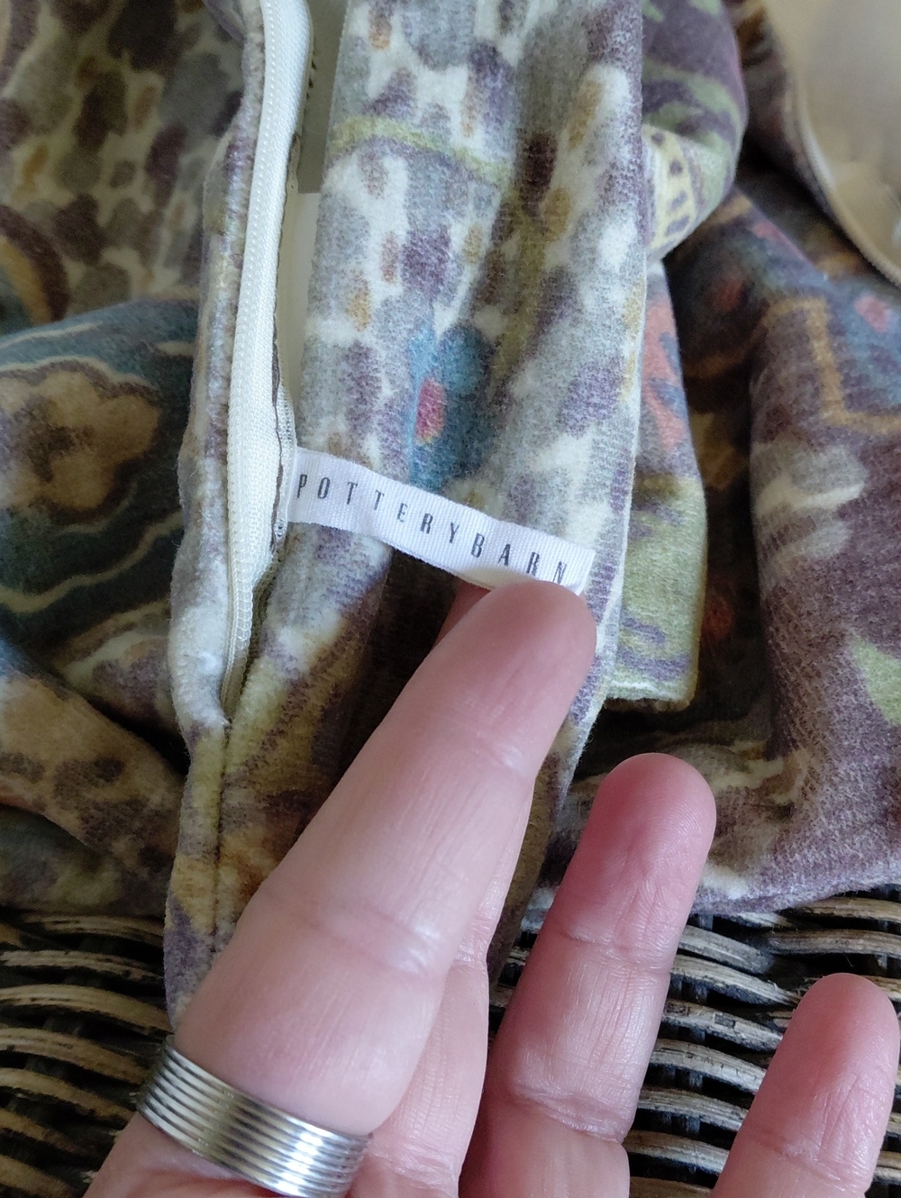 Vintage Pottery Barn Sham